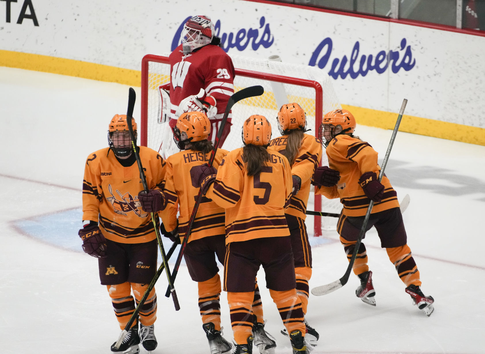 Wisconsin swept for 1st time in nearly 4 years as Minnesota answers early goals